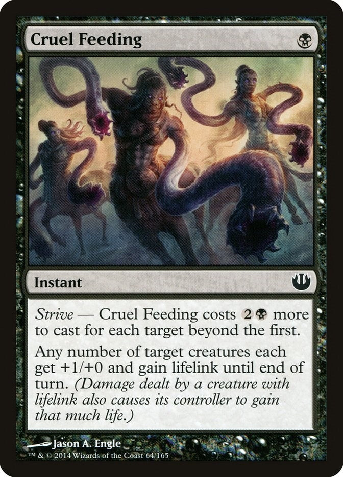 Image for Cruel Feeding (64) [Journey Into Nyx] - Magic: The Gathering