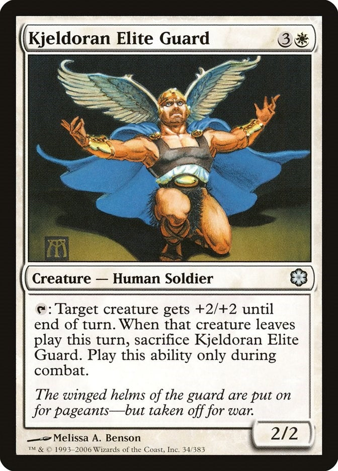 Image for Kjeldoran Elite Guard (34) [Coldsnap Theme Deck Reprints] - Magic: The Gathering