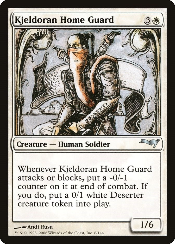 Image for Kjeldoran Home Guard (8) [Coldsnap Theme Deck Reprints] - Magic: The Gathering