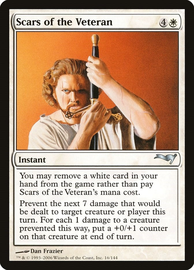 Image for Scars of the Veteran (16) [Coldsnap Theme Deck Reprints] - Magic: The Gathering