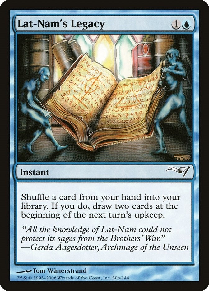 Image for Lat-Nam's Legacy (30b) [Coldsnap Theme Deck Reprints] - Magic: The Gathering