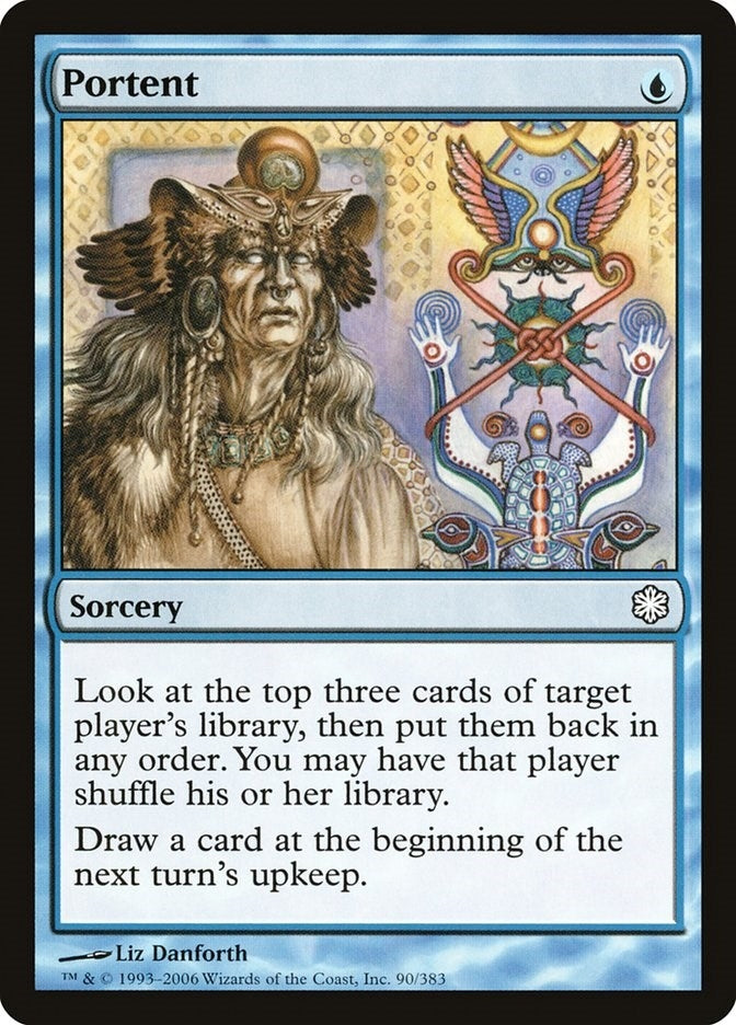 Image for Portent (90) [Coldsnap Theme Deck Reprints] - Magic: The Gathering