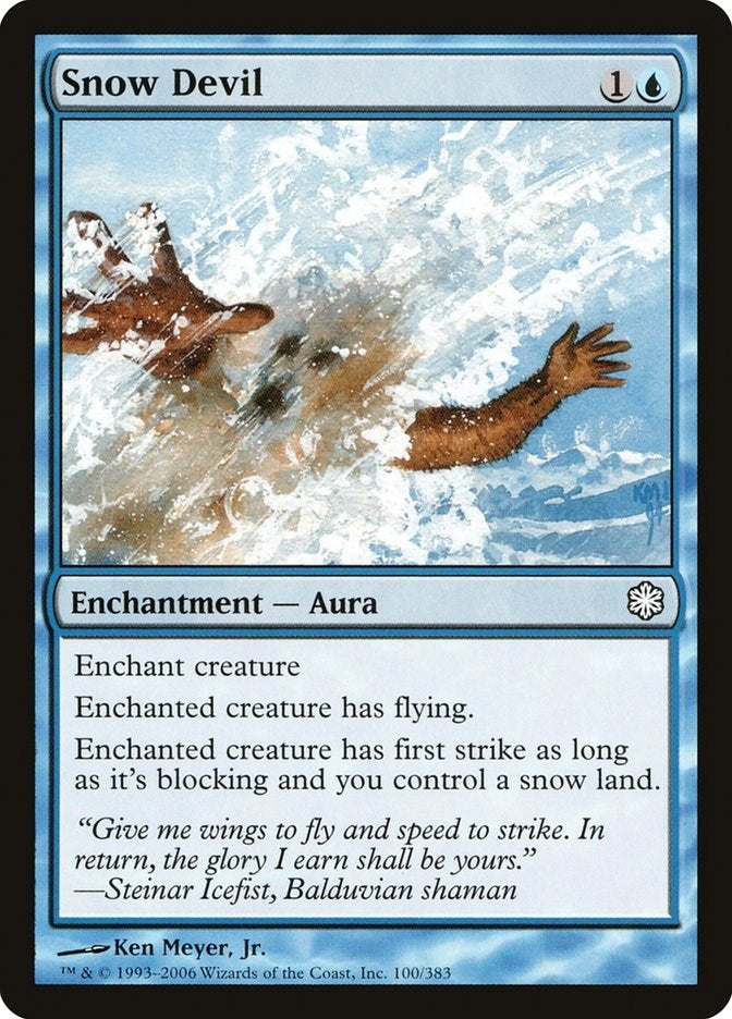 Image for Snow Devil (100) [Coldsnap Theme Deck Reprints] - Magic: The Gathering