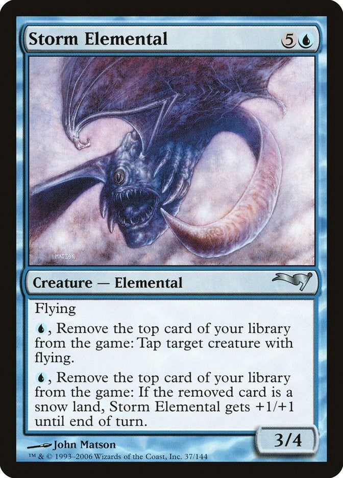 Image for Storm Elemental (37) [Coldsnap Theme Deck Reprints] - Magic: The Gathering