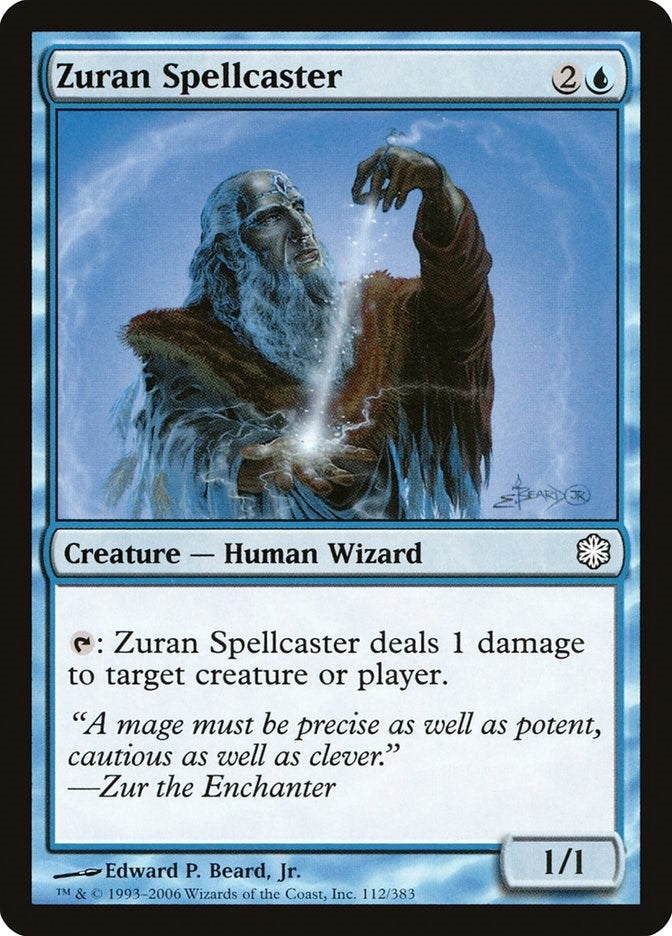 Image for Zuran Spellcaster (112) [Coldsnap Theme Deck Reprints] - Magic: The Gathering