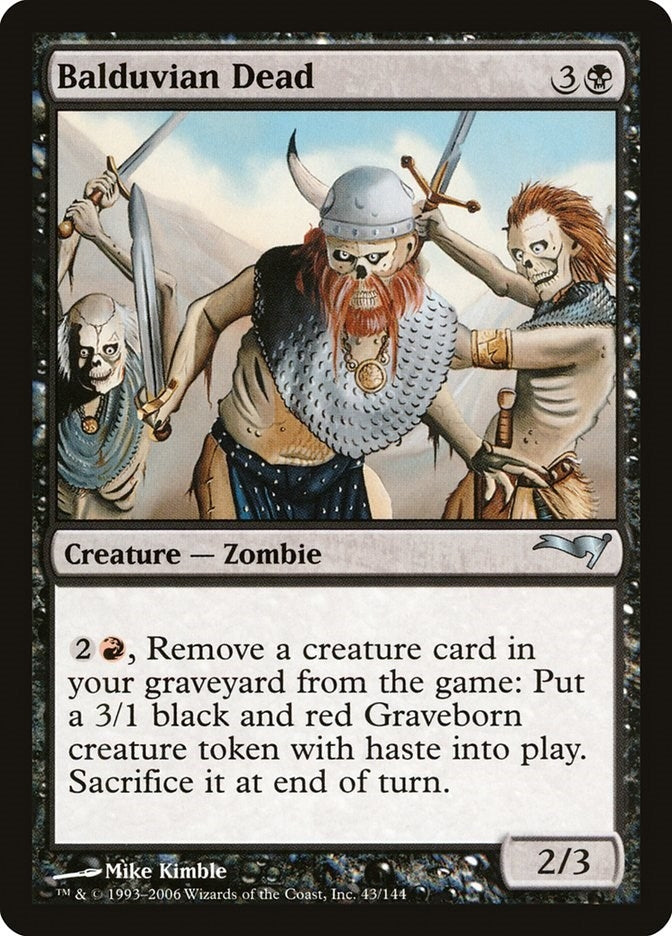 Image for Balduvian Dead (43) [Coldsnap Theme Deck Reprints] - Magic: The Gathering