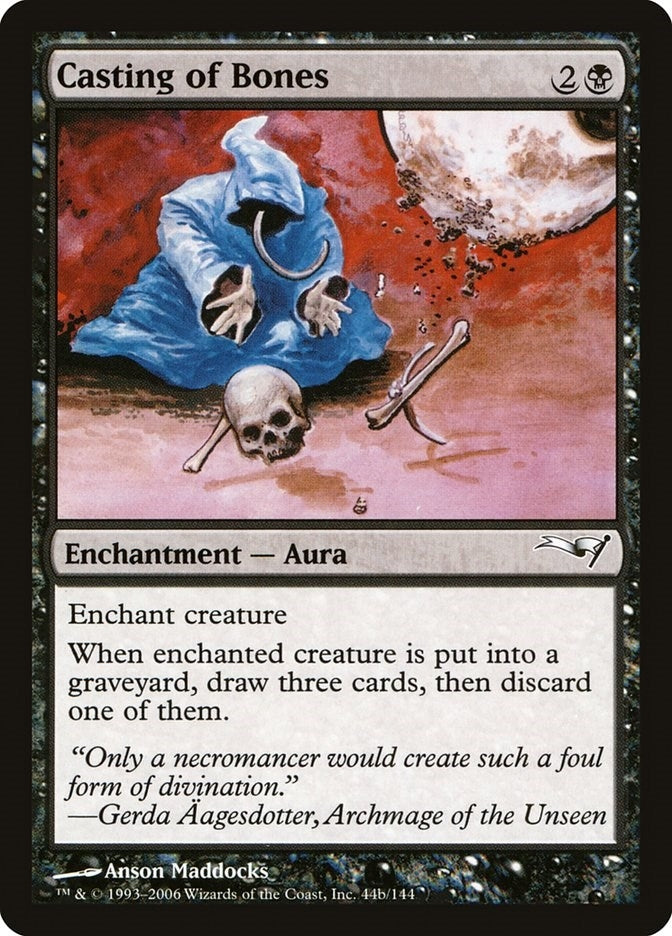 Image for Casting of Bones (44b) [Coldsnap Theme Deck Reprints] - Magic: The Gathering