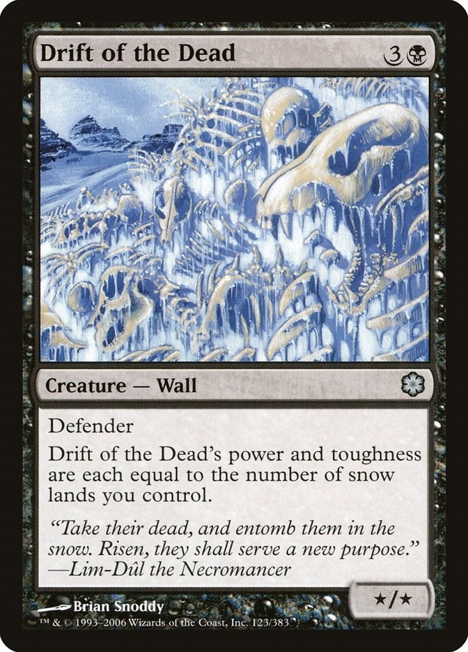 Image for Drift of the Dead (123) [Coldsnap Theme Deck Reprints] - Magic: The Gathering