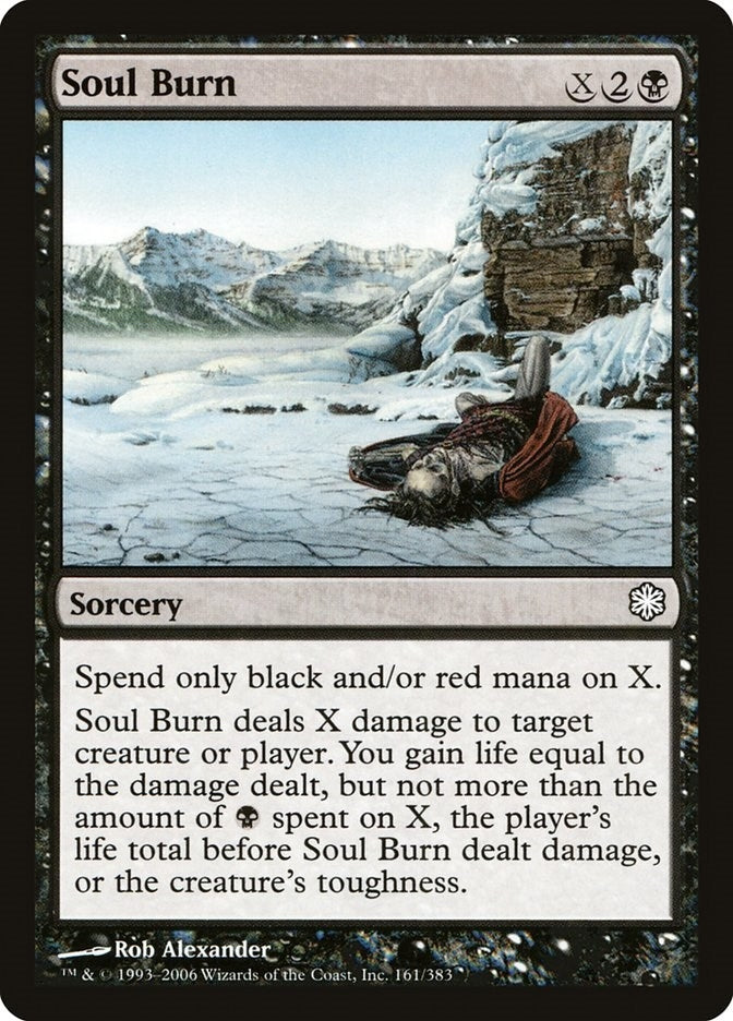 Image for Soul Burn (161) [Coldsnap Theme Deck Reprints] - Magic: The Gathering