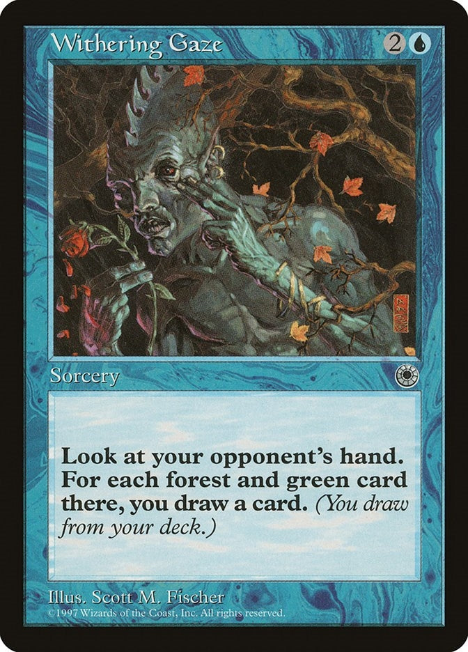 Image for Withering Gaze [Portal] - Magic: The Gathering
