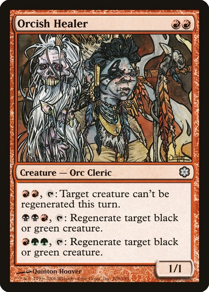 Image for Orcish Healer (208) [Coldsnap Theme Deck Reprints] - Magic: The Gathering