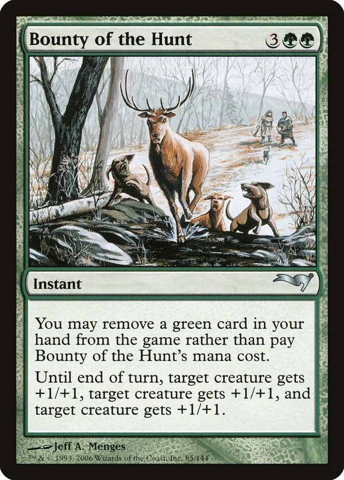 Image for Bounty of the Hunt (85) [Coldsnap Theme Deck Reprints] - Magic: The Gathering