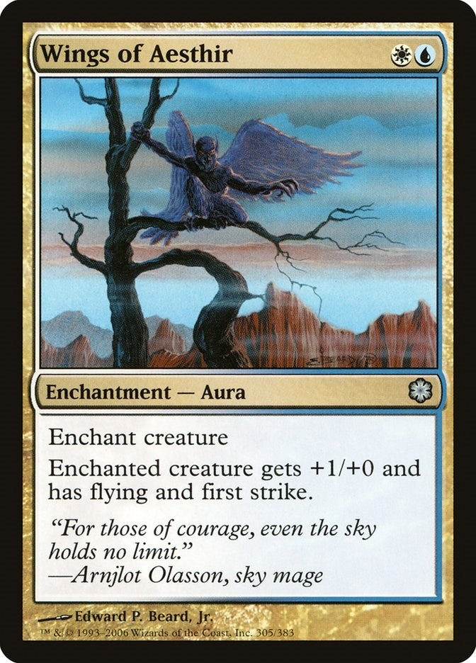 Image for Wings of Aesthir (305) [Coldsnap Theme Deck Reprints] - Magic: The Gathering