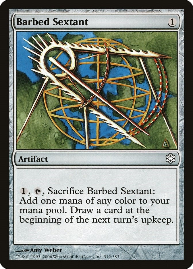 Image for Barbed Sextant (312) [Coldsnap Theme Deck Reprints] - Magic: The Gathering