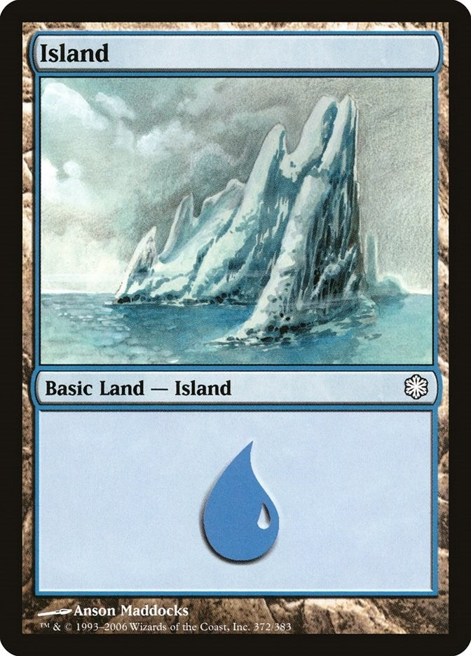 Image for Island (372) (372) [Coldsnap Theme Deck Reprints] - Magic: The Gathering