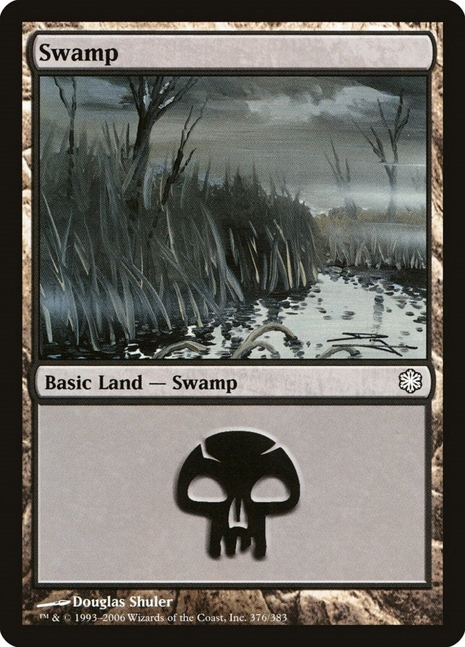 Image for Swamp (376) (376) [Coldsnap Theme Deck Reprints] - Magic: The Gathering
