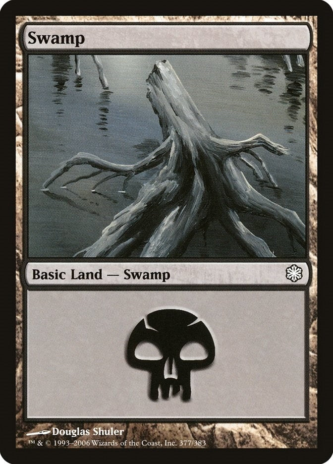 Image for Swamp (377) (377) [Coldsnap Theme Deck Reprints] - Magic: The Gathering