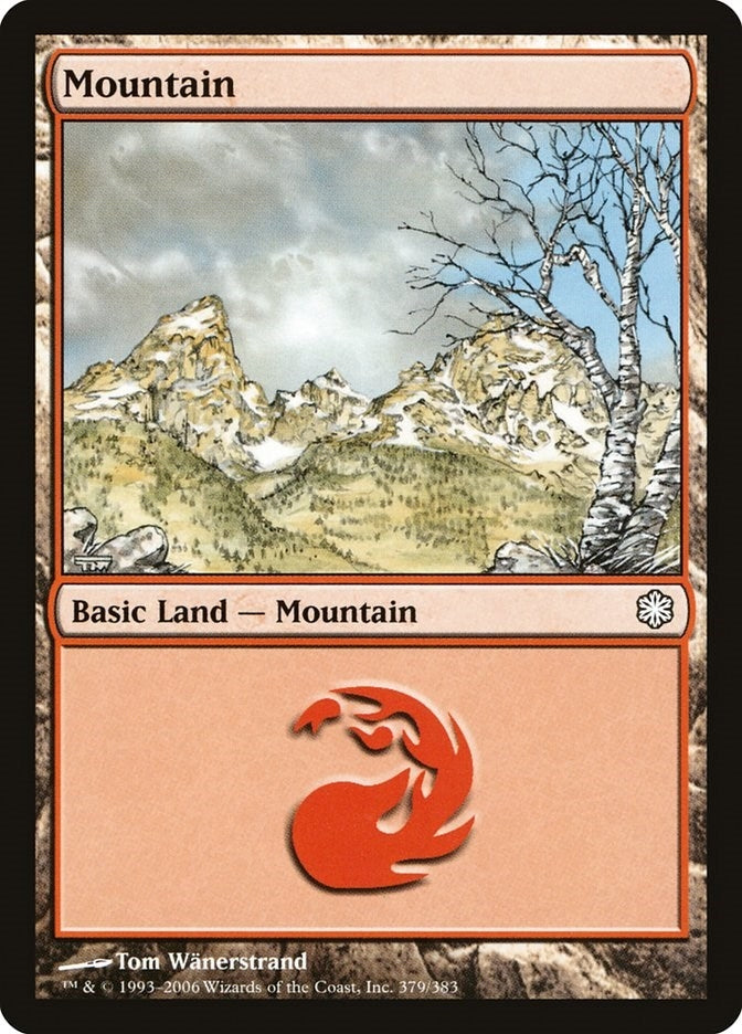 Image for Mountain (379) (379) [Coldsnap Theme Deck Reprints] - Magic: The Gathering