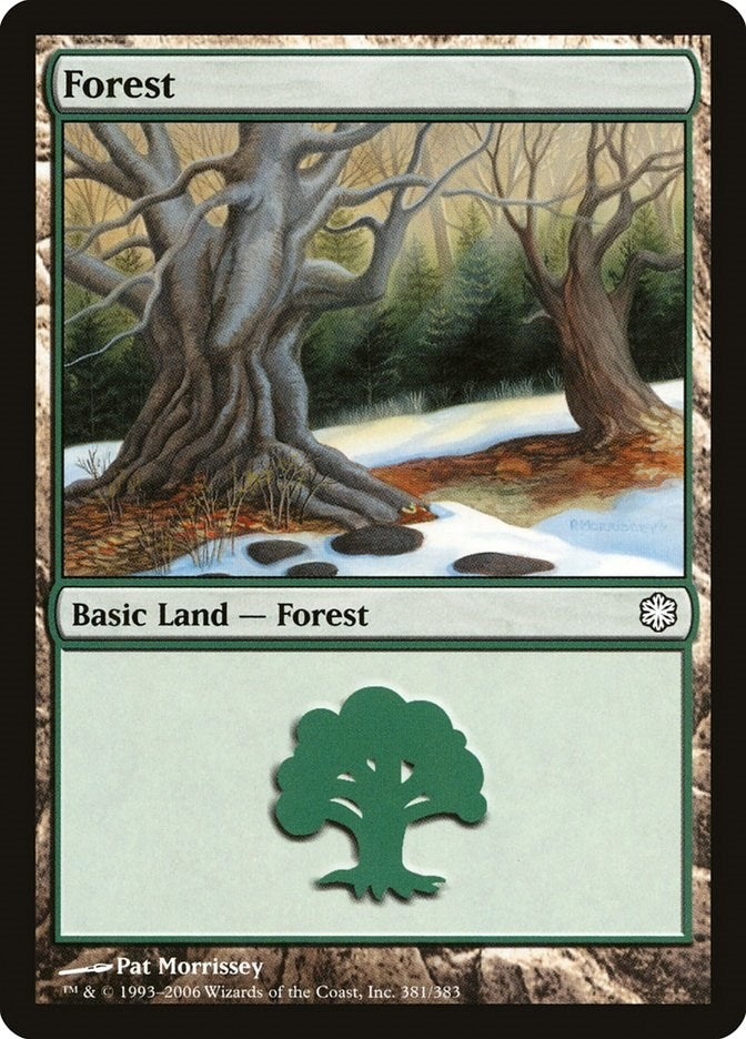 Image for Forest (381) (381) [Coldsnap Theme Deck Reprints] - Magic: The Gathering
