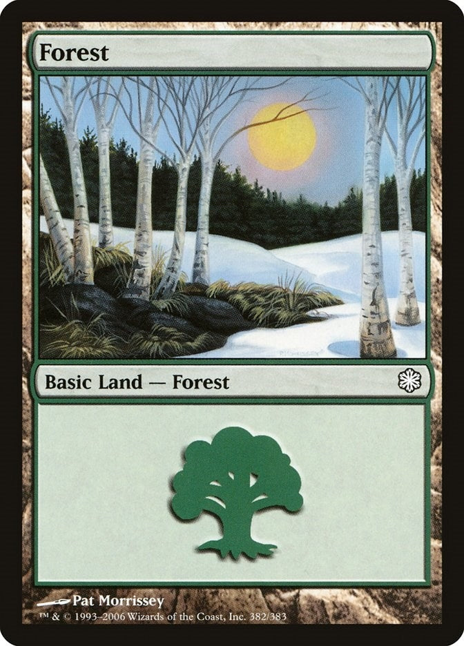Image for Forest (382) (382) [Coldsnap Theme Deck Reprints] - Magic: The Gathering