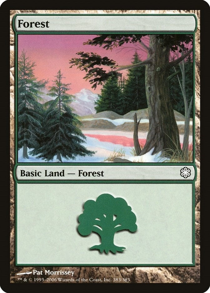Image for Forest (383) (383) [Coldsnap Theme Deck Reprints] - Magic: The Gathering