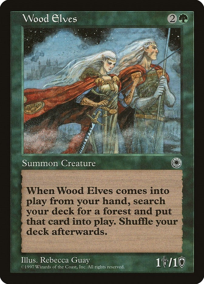 Image for Wood Elves [Portal] - Magic: The Gathering