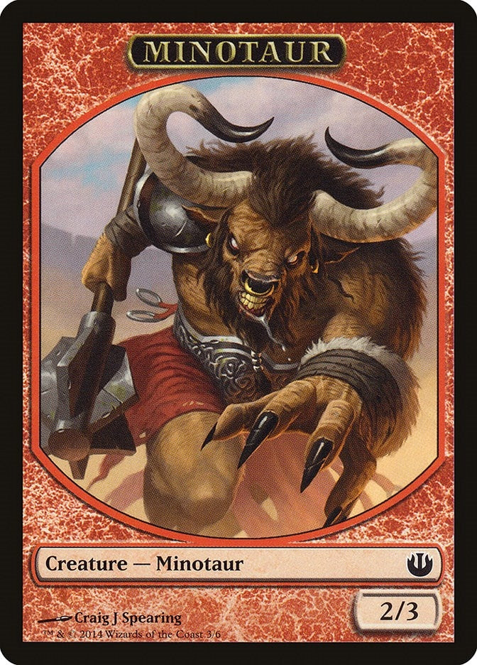 Minotaur Token (3) [Journey Into Nyx Tokens]