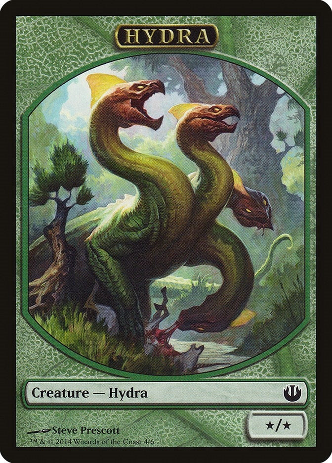 Image for Hydra Token (4) [Journey Into Nyx] - Magic: The Gathering