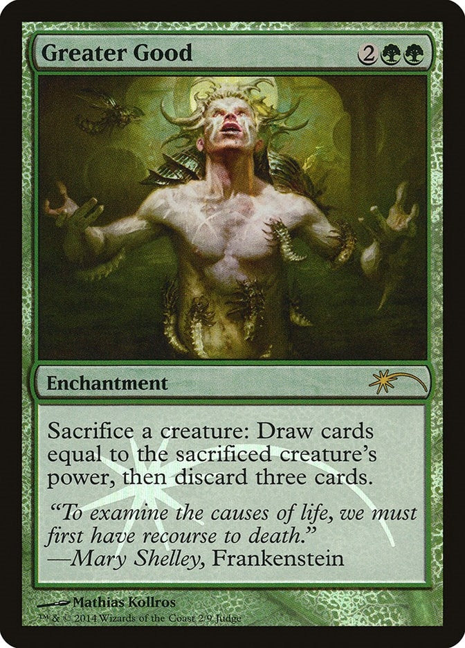Image for Greater Good (2) [Judge Promos] - Magic: The Gathering