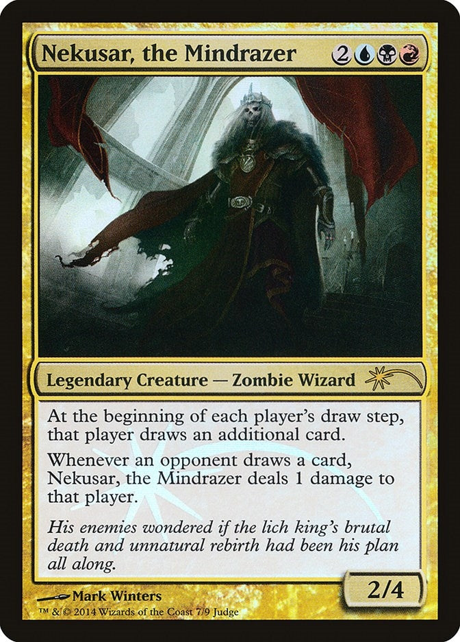 Image for Nekusar, the Mindrazer (7) [Judge Promos] - Magic: The Gathering
