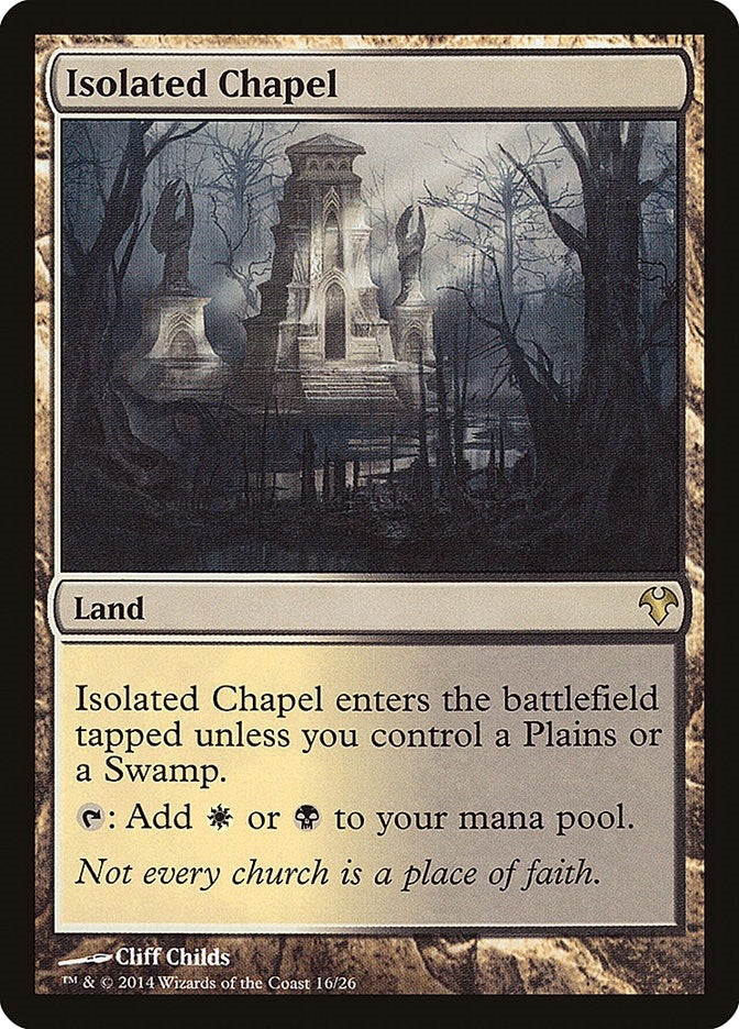 Image for Isolated Chapel (16) [Magic Modern Event Deck] - Magic: The Gathering