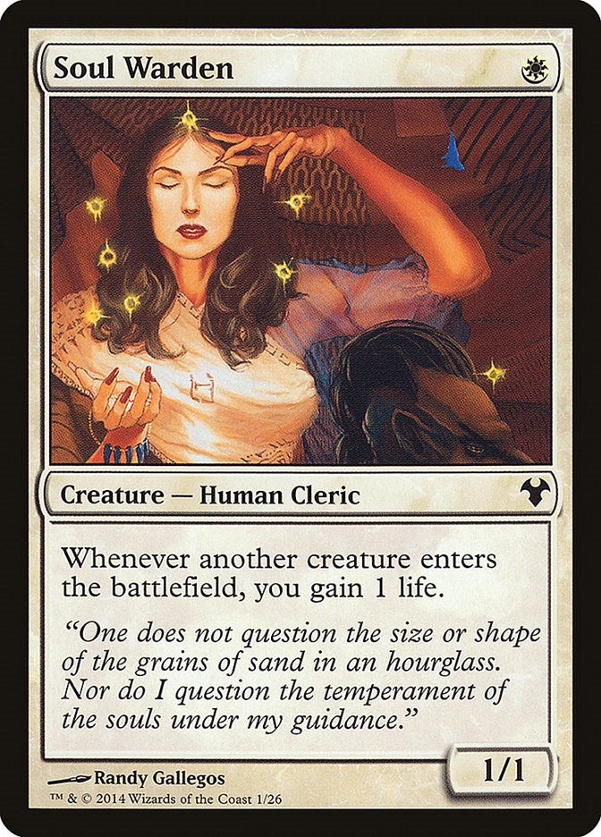 Soul Warden (1) [Magic Modern Event Deck]