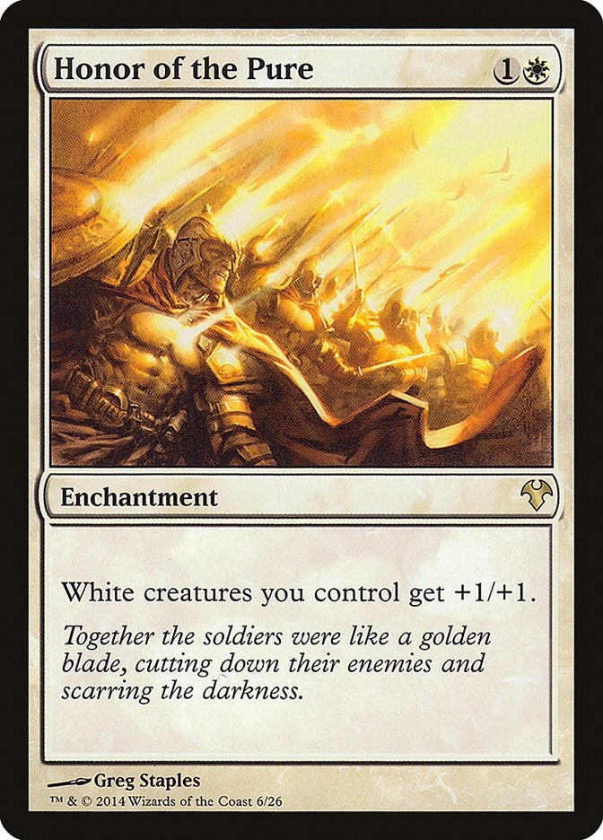 Image for Honor of the Pure (6) [Magic Modern Event Deck] - Magic: The Gathering