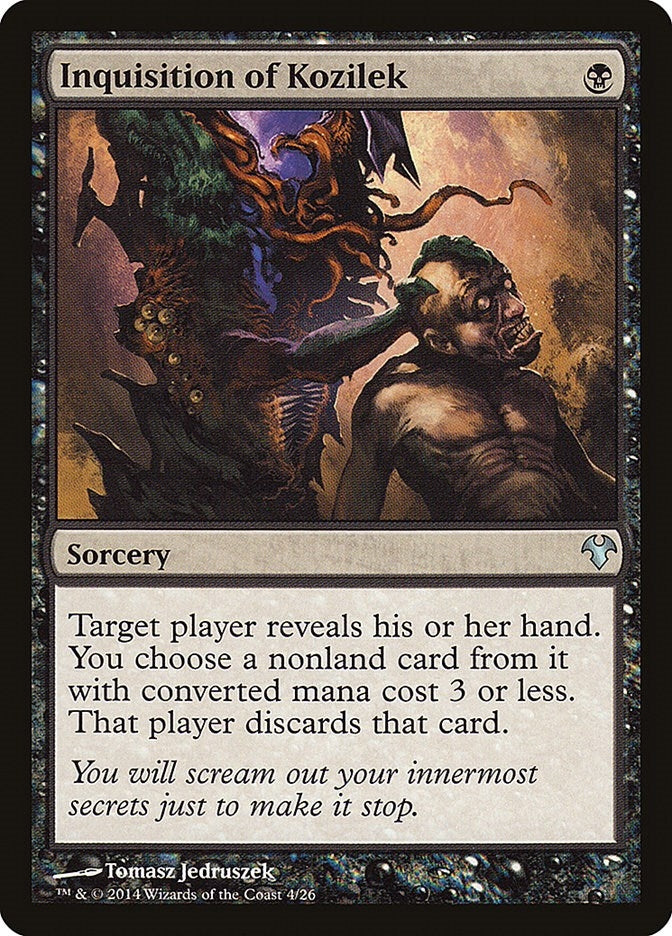 Image for Inquisition of Kozilek (4) [Magic Modern Event Deck] - Magic: The Gathering