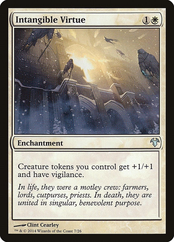 Image for Intangible Virtue (7) [Magic Modern Event Deck] - Magic: The Gathering