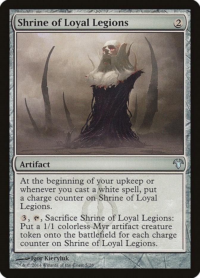 Image for Shrine of Loyal Legions (5) [Magic Modern Event Deck] - Magic: The Gathering