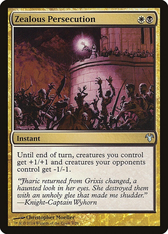 Image for Zealous Persecution (9) [Magic Modern Event Deck] - Magic: The Gathering