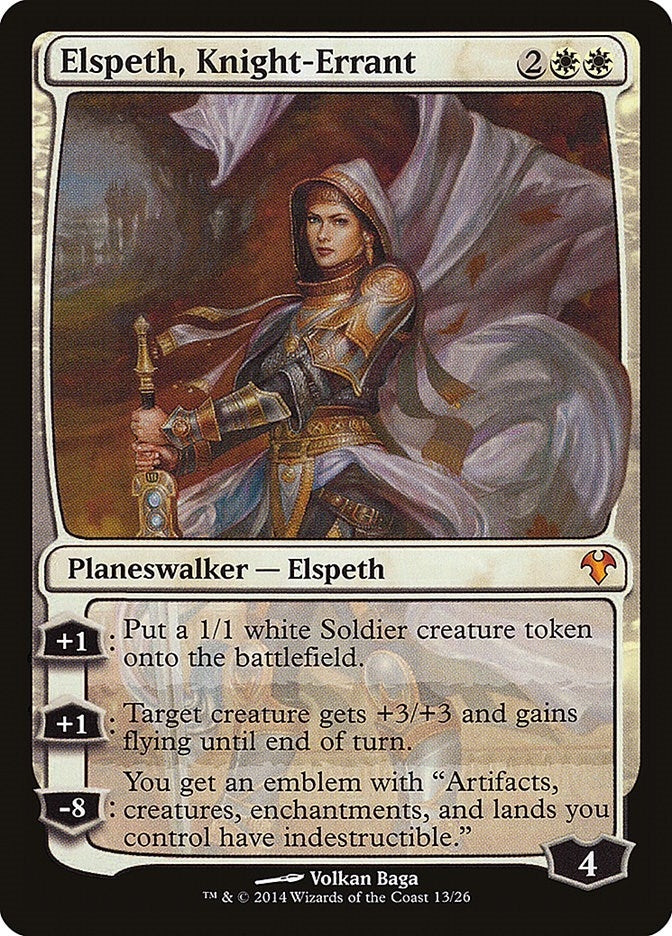 Image for Elspeth, Knight-Errant (13) [Magic Modern Event Deck] - Magic: The Gathering