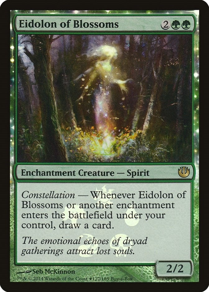 Image for Eidolon of Blossoms (122) [Buy-A-Box Promos] - Magic: The Gathering