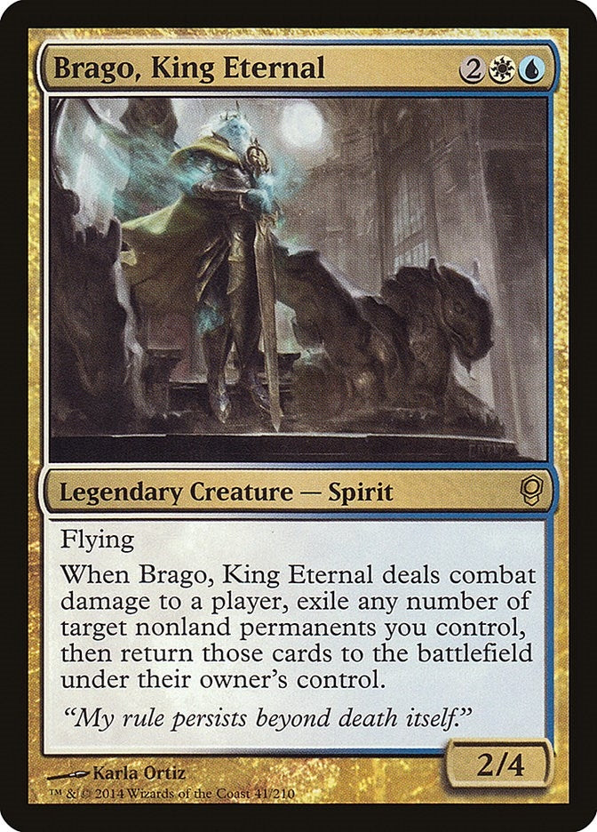 Image for Brago, King Eternal (41) [Conspiracy] - Magic: The Gathering