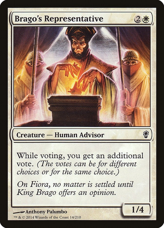 Image for Brago's Representative (14) [Conspiracy] - Magic: The Gathering