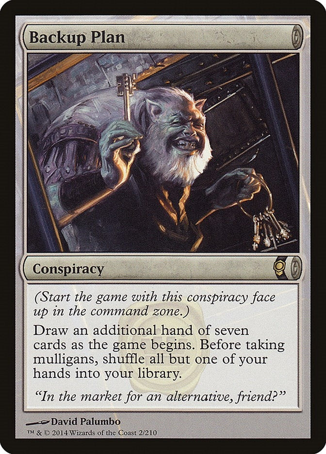 Image for Backup Plan (2) [Conspiracy] - Magic: The Gathering