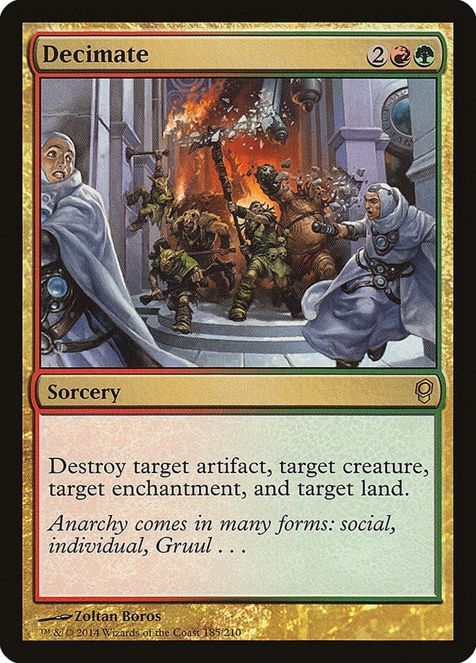 Image for Decimate (185) [Conspiracy] - Magic: The Gathering