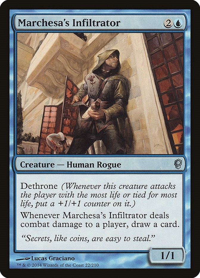 Image for Marchesa's Infiltrator (22) [Conspiracy] - Magic: The Gathering