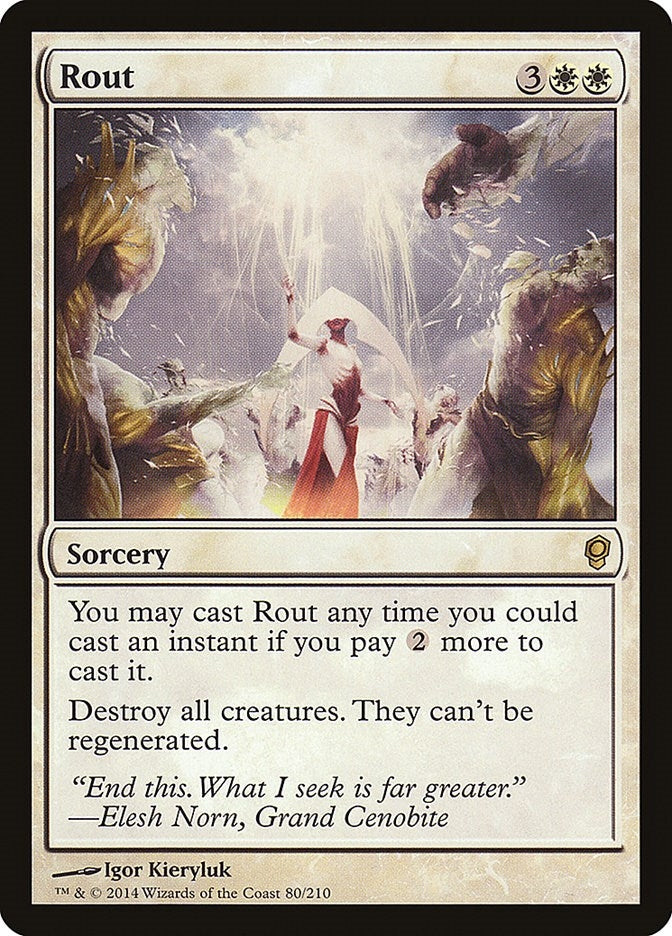 Image for Rout (80) [Conspiracy] - Magic: The Gathering
