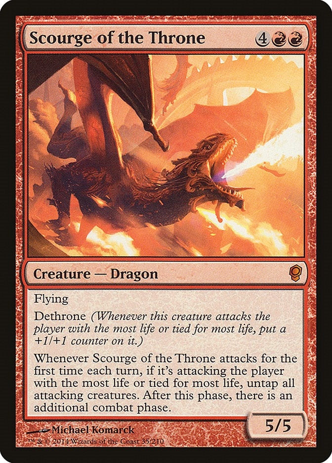 Image for Scourge of the Throne (35) [Conspiracy] - Magic: The Gathering