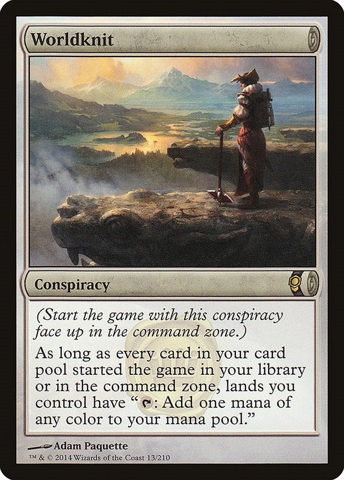 Image for Worldknit (13) [Conspiracy] - Magic: The Gathering