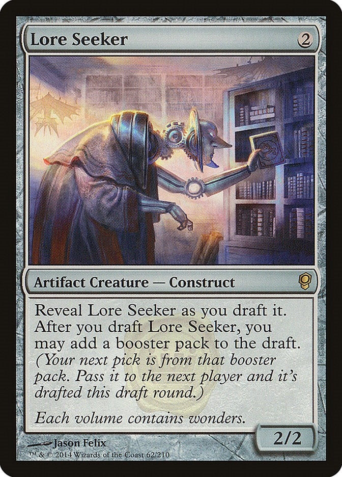 Image for Lore Seeker (62) [Conspiracy] - Magic: The Gathering