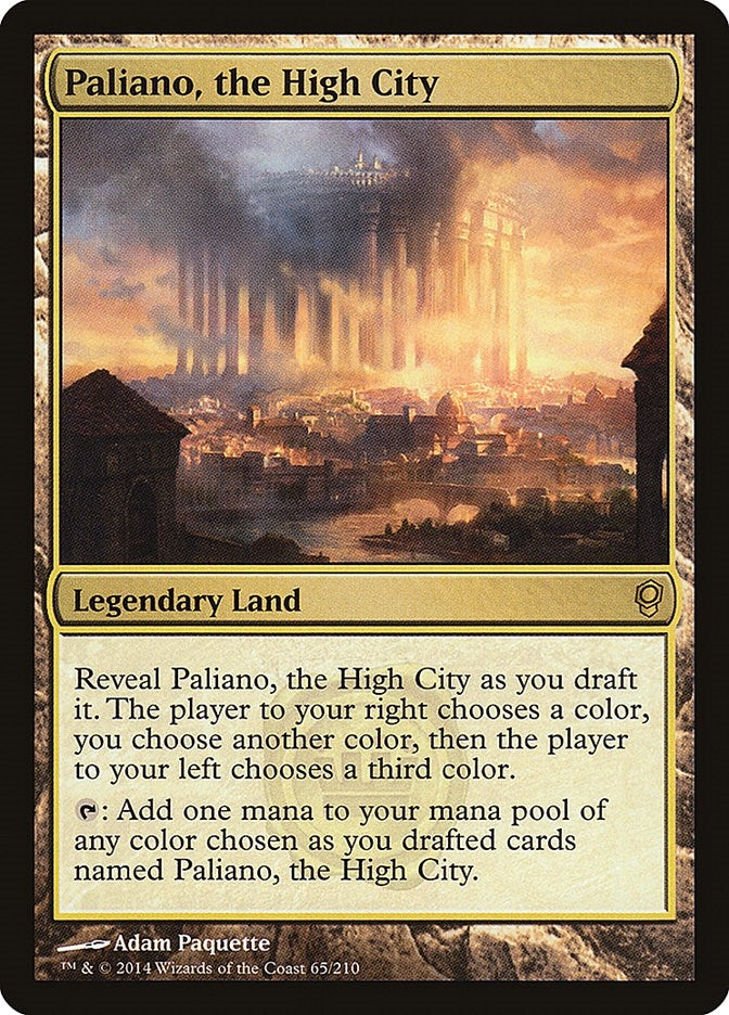 Image for Paliano, the High City (65) [Conspiracy] - Magic: The Gathering