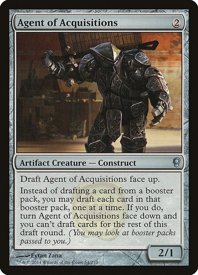 Image for Agent of Acquisitions (54) [Conspiracy] - Magic: The Gathering
